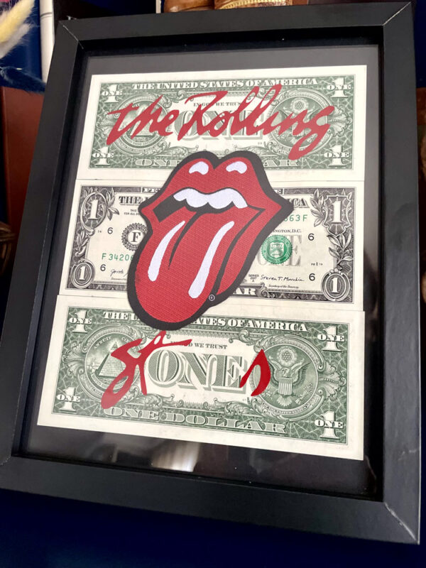 opera banconta 1$ Rolling Stones - Lavinias 5